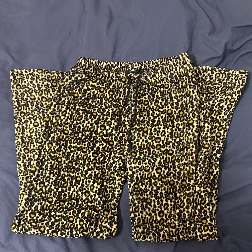 Leopard Print Lounge Pants